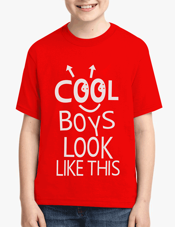 Cool Boys Custom Led Tshirt