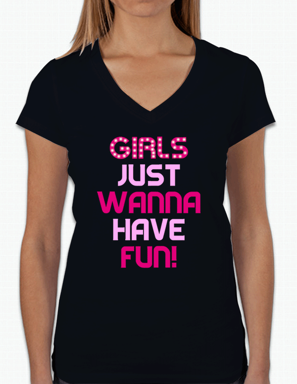 Girls Fun Personalized Led T-Shirt