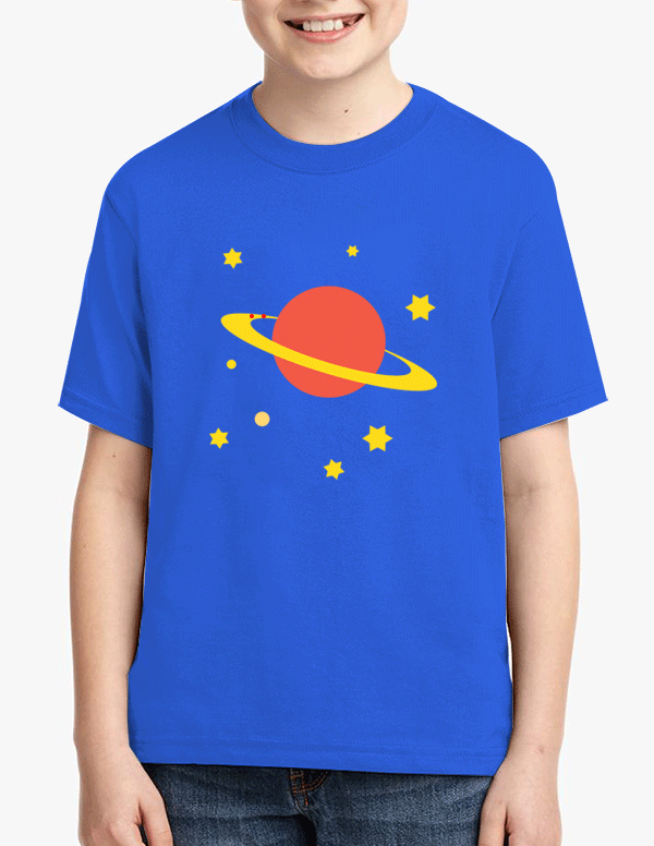Sound Activated Universe LED T-Shirt india